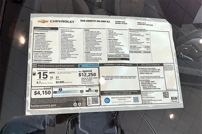 2026 Chevrolet Corvette Z06 2LZ