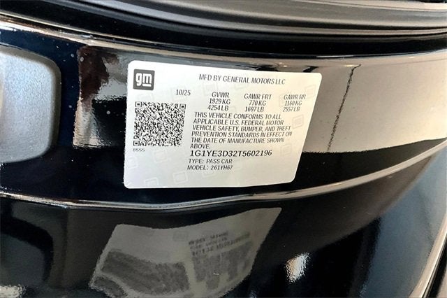 2026 Chevrolet Corvette Z06 2LZ