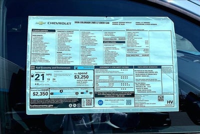 2026 Chevrolet Colorado LT