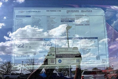 2026 Chevrolet Traverse LT