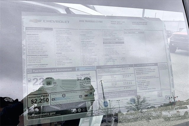 2026 Chevrolet Traverse LT