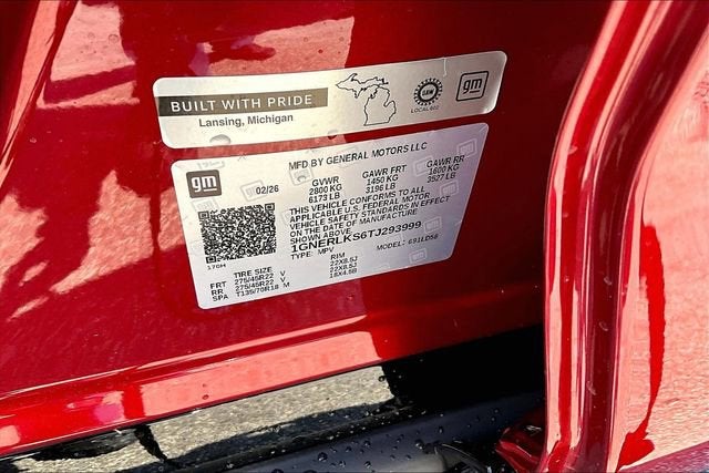 2026 Chevrolet Traverse RS