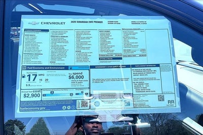 2026 Chevrolet Suburban Premier