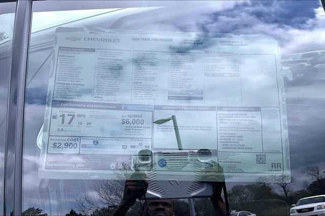 2026 Chevrolet Tahoe Premier