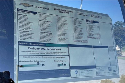 2025 Chevrolet Silverado 2500 HD High Country