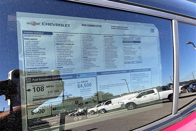 2026 Chevrolet Equinox EV RS