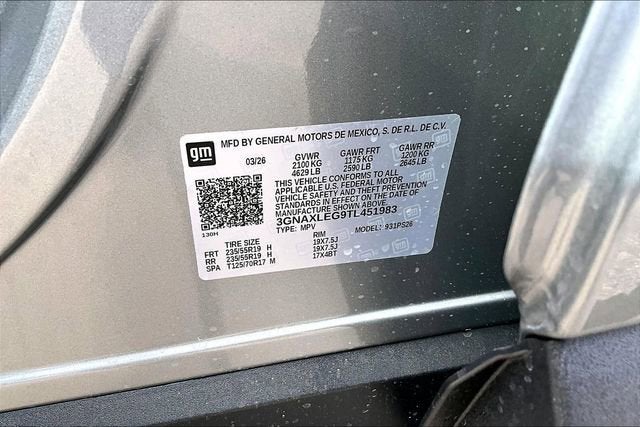 2026 Chevrolet Equinox RS