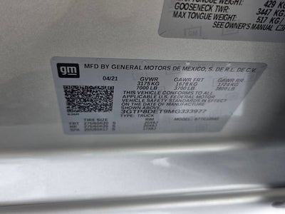 2021 GMC Sierra 1500 SLT