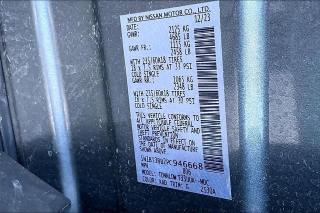 2023 Nissan Rogue SV