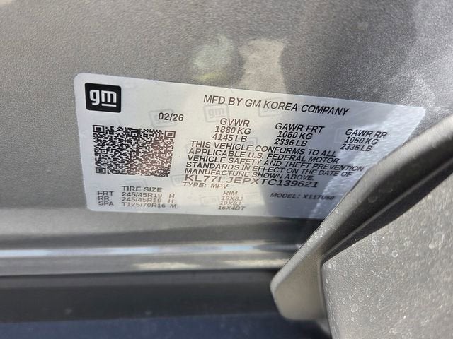 2026 Chevrolet Trax 2RS