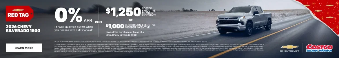 Red Tag Sale Silverado