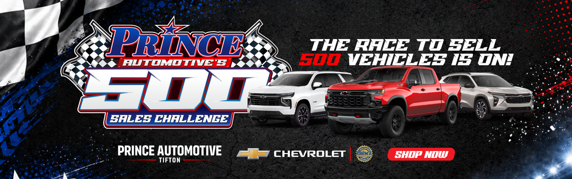 Prince Automotive's 500 sales challenge