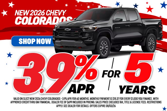 2026 CHEVY COLORADO