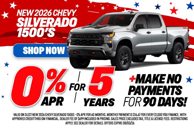 2026 CHEVY SILVERADO 1500